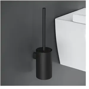 Comparateur de prix : Brosse WC Toilette Porte-Balayette noir Architect Sp Cosmic