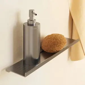 Cosmic Soap Dispenser Durable Metal made with Grey Finish 240ml