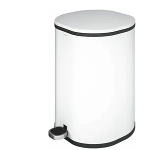Comparateur de prix : Essentials poubelle de salle de bain blanc autoportant (5L) - Cosmic