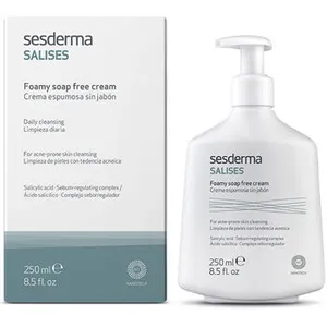Comparateur de prix : Sesderma Salises Foamy soap-free cream gel nettoyant anti-acné 250 ml