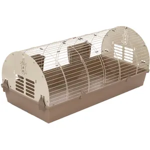 Cage TIAKI Dome pour lapin et cochon d'Inde L 120 x l 58 x H 52 cmVendu parzooplus