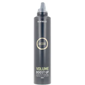 Comparateur de prix : Montibello Decode Volume Boost Up mousse coiffante fixation extra forte 300 ml