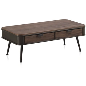 GEESE HOME Table basse en métal avec plateau et 2 tiroirs en bois pas cher