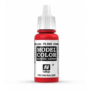 Vallejo Peinture acrylique pour modélisme 17 ml VermillonVendu paramazon