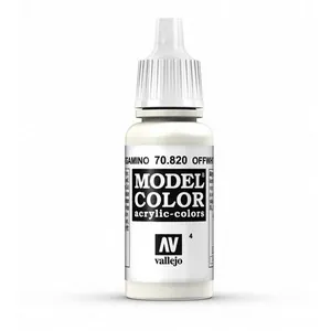 Comparateur de prix : Vallejo Peinture acrylique pour modélisme 17 ml Blanc cassé