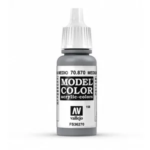 Comparateur de prix : Vallejo Peinture acrylique pour modélisme 17 ml Medium Sea Grey