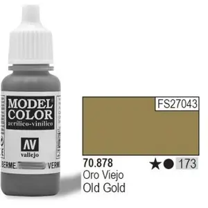 Vallejo acrylic model color - metallic old gold - val878 vall-70878Vendu paramazon