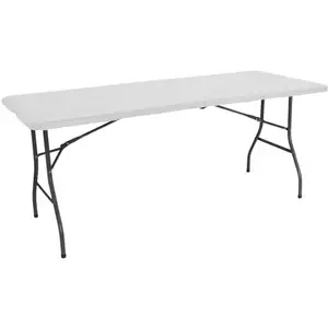 Comparateur de prix : 7H SEVEN HOUSE Table de réception traiteur pliante 180 cm