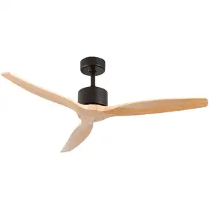 7h Dayron - Nebraska Ventilateur de plafond 3 pales 55W 6 vitesses pas cher
