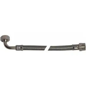 Flexible de raccordement - 100 cm - M 1/2' - F 1/2' coudée - TucaiVendu paramazon