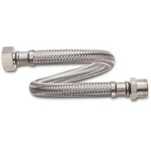 TUCAI Flexible sanitaire Inox Øintér.8mm - Femelle 1/2" / Mâle 1/2" - ...Vendu paramazon