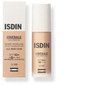 ISDIN Fotoprotector Coverage Fond de Teint Sand SPF50 30ml pas cher