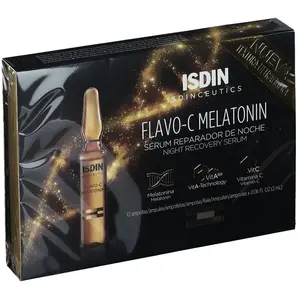 ISDIN Isdinceutics Flavo-C sérum illuminateur et rénovateur pour la nuit 10x2 ml