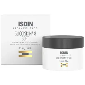Comparateur de prix : ISDIN Glicoisdin 8 soft Crème pour le visage avec un effet peeling 50g