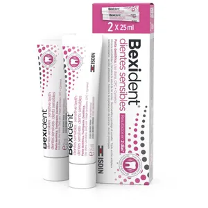 ISDIN Bexident Dents Sensibles Bexident Pasta Dent¡frica 2X25Ml pas cher