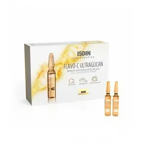 Isdin - Flavo C Ultraglican Serum Antioxydant Jour 10 Unidoses De 2ml Isdin pas cher