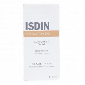 ISDIN FotoUltra 100 Active Unify Color Fusion Fluid SPF 50+ | 50 ml pas cher