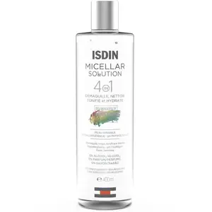 Comparateur de prix : ISDIN Micellar Solution Eau Micellaire Démaquillante 4 en 1 400ml