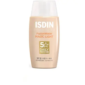 Comparateur de prix : Isdin Fusion Water Color Light Crème Solaire Visage Teintée SPF50 50ml