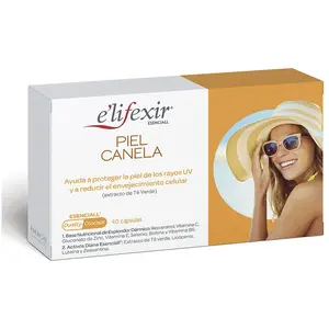 Capsules Elifexir Piel Canela Sun Protection (40 unités) 