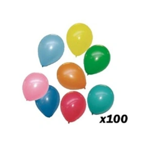 Globolandia 100 ballons 30 cm (couleurs assortis multicolore) pas cher