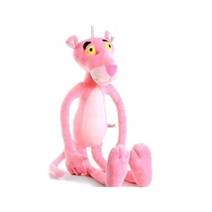 PINK PANTHER Peluche Panthère rose 50 cm pas cher
