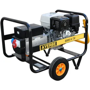Ayerbe - 5420160 - Groupe électrogène 8000 h tx - Moteur triphasé honda GX-390 pas cher