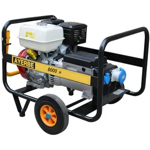 AYERBE 5420140 - Groupe électrogène 8000 h mn e - Monophasé avec démarrage él... pas cher