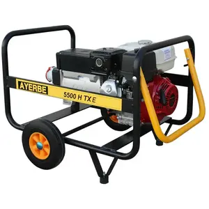 AYERBE 5420100 - Groupe électrogène triphasé 5500 h txe avec moteur honda GX-... pas cher