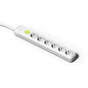Famatel Multiprise 2518/3 6 Prises Avec Interrupteur 3 M