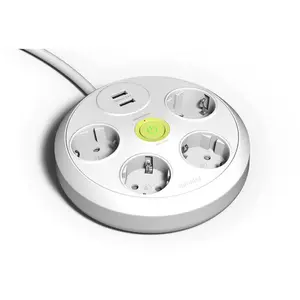 Famatel Multiprise Tour 2 Usb 4 Prises Avec Interrupteur 3 MVendu paramazon