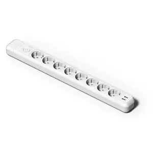 Famatel Multiprise 2 Usb 2539 8 Prises Avec Interrupteur pas cher