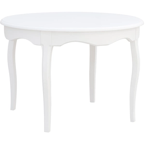 MOYCOR Table à manger 4 personnes en bois et en MDF Ø 110 cm pas cher