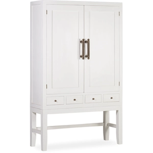 MOYCOR Buffet en bois de mindi blanc L 110 cmVendu parnature-et-decouvertes