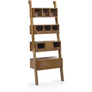 MOYCOR Étagère en bois marron H 190 cm