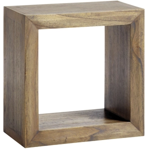 MOYCOR Étagère en bois marron 40x40 cm