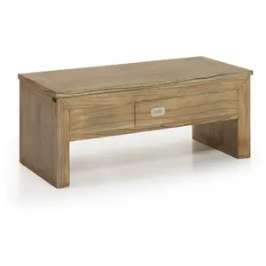 Comparateur de prix : MOYCOR Table basse relevable en bois marron L 110 cm