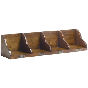MOYCOR Étagère en bois marron L 90 cm