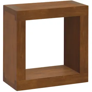 MOYCOR Étagère en bois marron 40x40 cm
