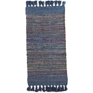 Carpet Alexandra House Living Blue 120 x 1 x 60 cm pas cher