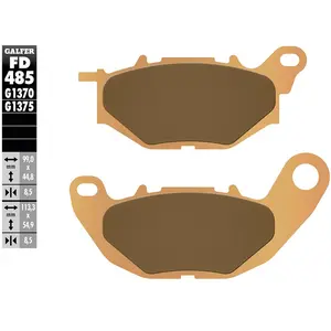 Galfer Plaquettes De Frein à Disque Frittées Fd485-g1370 One Size pas cher