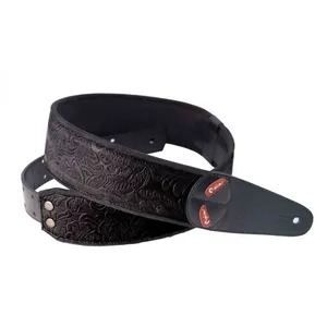 RightOn! Straps Sangle guitare Mojo Sandokan noir - Sangles pour Guitares