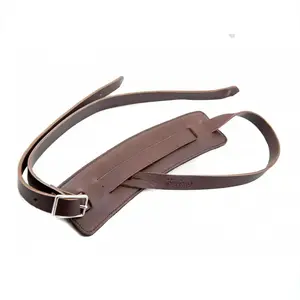 Righton SLIM-BR - Sangle guitare Slim en cuir - Brun