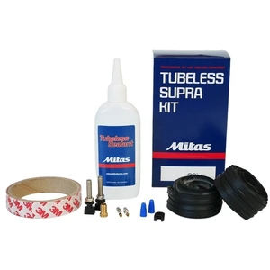 Comparateur de prix : Kit de conversion Tubeless Mitas Complet 27.5 noir
