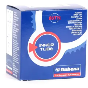 MITAS Rubena Chambre à air Schrader 90 degrés pour vélo (Noir, 7 x 1-3/4) pas cher