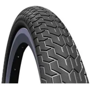 Mitas Classic 22 Pneu de vélo Adulte Unisexe, Noir, 20x2.10