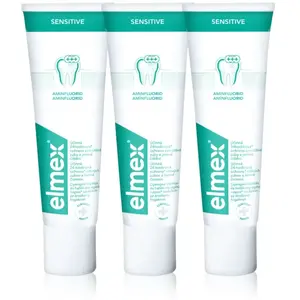 Elmex Sensitive pâte pour dents sensibles 3x75 ml pas cher