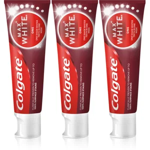 Comparateur de prix : Colgate Max White One dentifrice blanchissant 3x75 ml