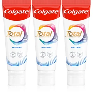 Comparateur de prix : Colgate Total Active Prevention Whitening dentifrice blanchissant 3x75 ml