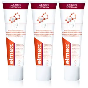 Comparateur de prix : Elmex Anti-Caries Professional dentifrice anti-carie 3 x 75 ml